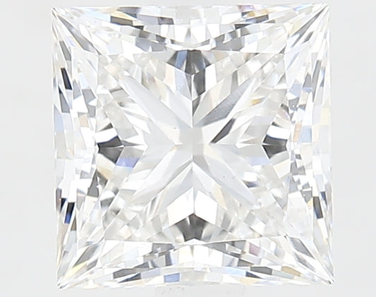 Princess Cut Diamond 1.78 Carat F Color VVS2 Clarity IGI 616494103