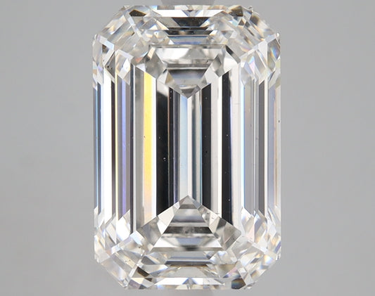Emerald Cut Diamond 4.42 Carat H Color VS2 Clarity IGI 610350213