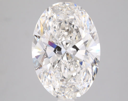 Oval Cut Diamond 3.02 Carat F Color VS2 Clarity IGI 728529477