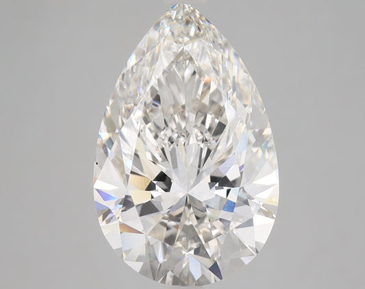 Pear Cut Diamond 4.3 Carat G Color VS2 Clarity IGI 605361888