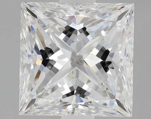 Princess Cut Diamond 1.46 Carat F Color SI1 Clarity IGI 581319151