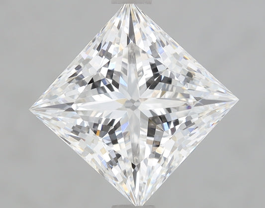 Princess Cut Diamond 2.09 Carat E Color VVS2 Clarity IGI LG735599037
