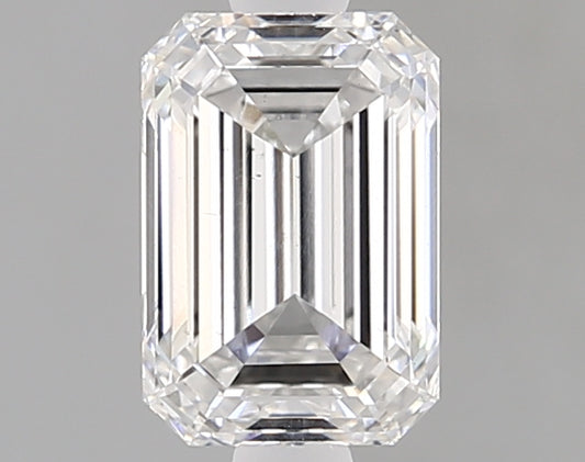 Emerald Cut Diamond 1.59 Carat E Color VS2 Clarity IGI 644447498