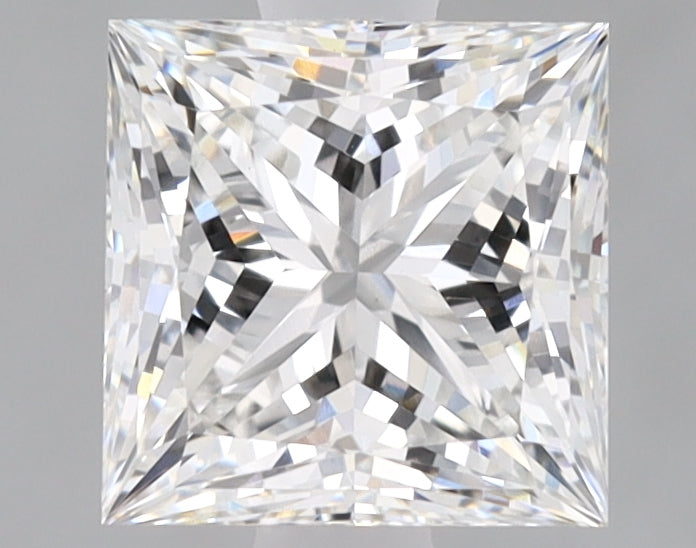 Princess Cut Diamond 1.23 Carat F Color VVS2 Clarity IGI 632458044