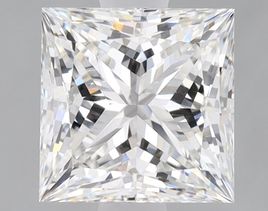 Princess Cut Diamond 1.23 Carat F Color VVS2 Clarity IGI 632458044