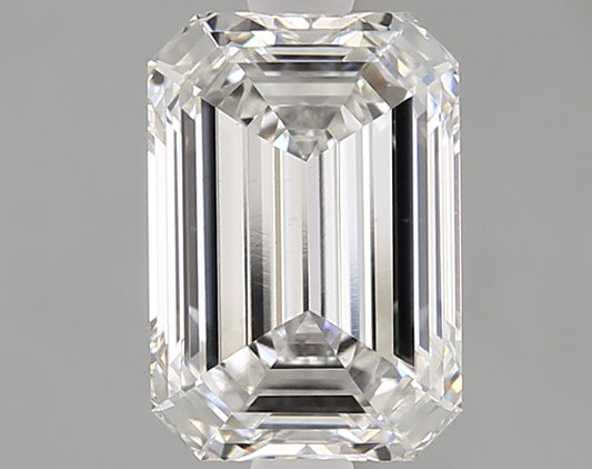 Emerald Cut Diamond 2.09 Carat F Color VS1 Clarity IGI 651499929