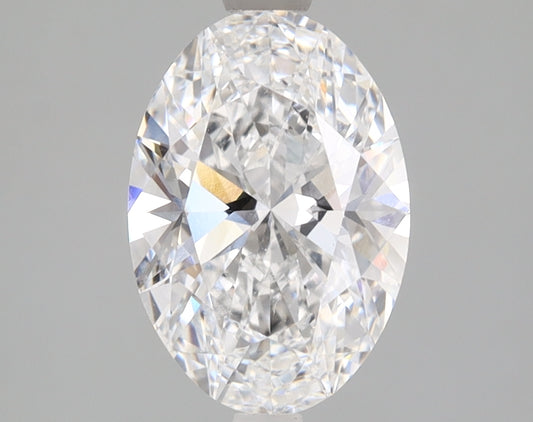 Oval Cut Diamond 2.09 Carat D Color VVS2 Clarity IGI 735572787