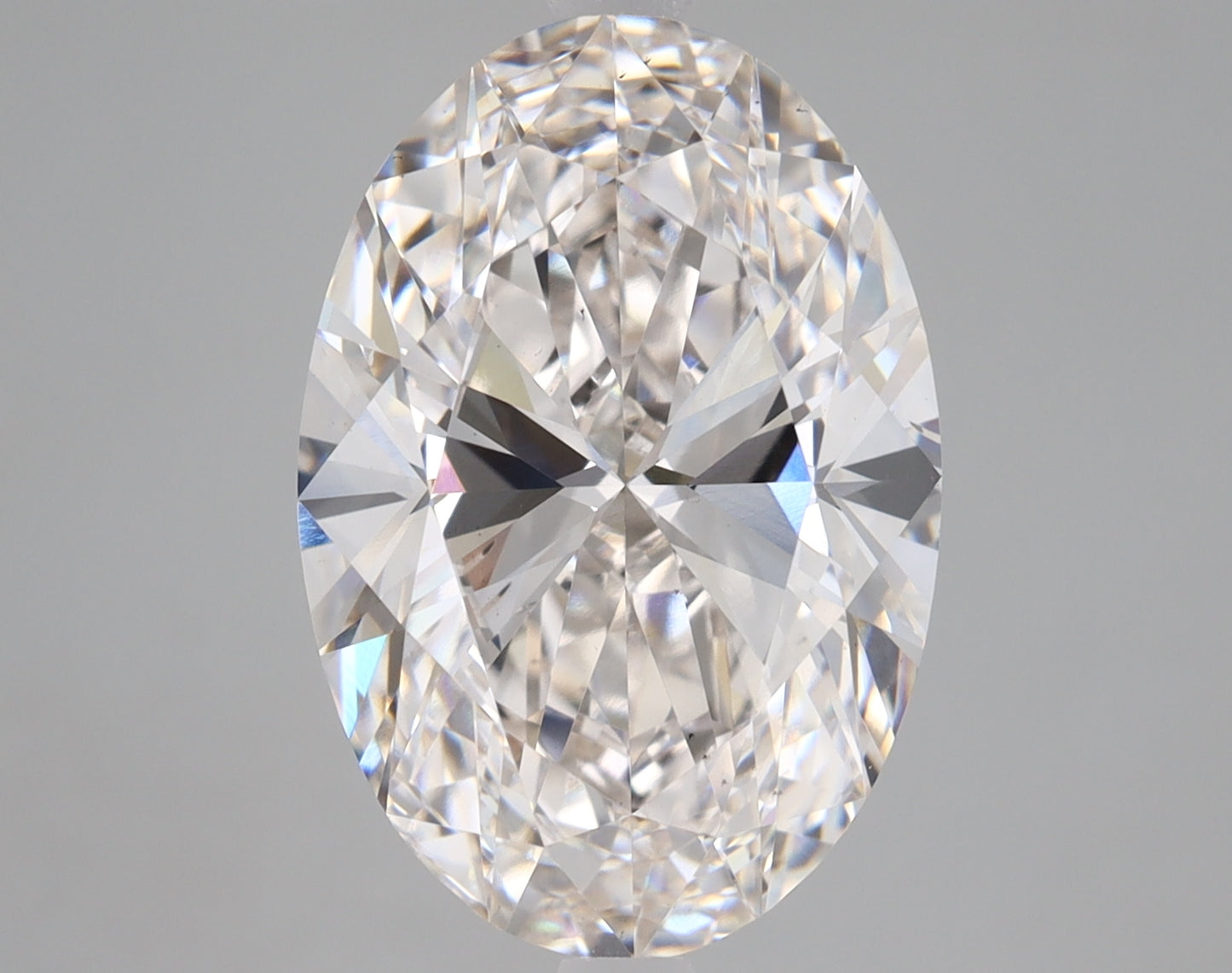 Oval Cut Diamond 5.06 Carat H Color VS2 Clarity IGI 603332622