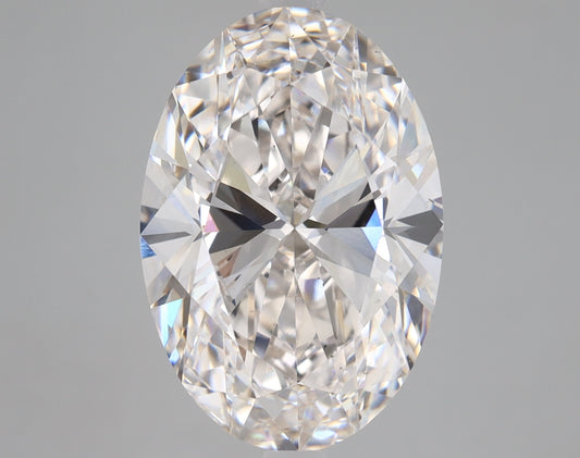 Oval Cut Diamond 5.06 Carat H Color VS2 Clarity IGI 603332622