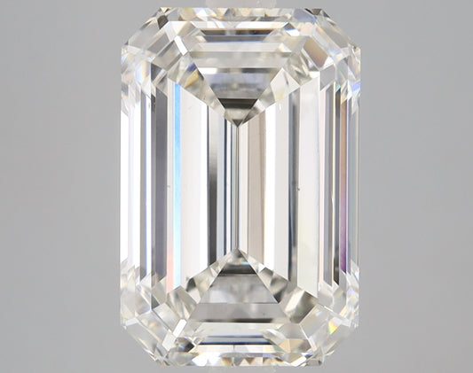Emerald Cut Diamond 4.46 Carat H Color VS2 Clarity IGI 605356631