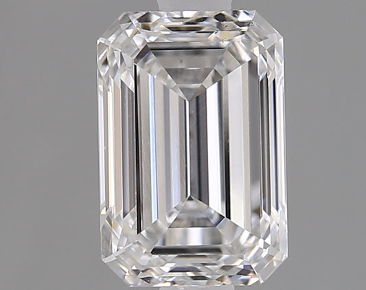 Emerald Cut Diamond 1.52 Carat D Color VS2 Clarity IGI 644447523