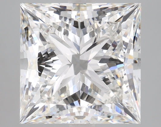 Princess Cut Diamond 6.23 Carat F Color VS2 Clarity IGI 602326479