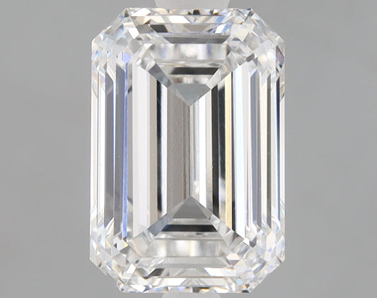 Emerald Cut Diamond 1.8 Carat E Color VS1 Clarity IGI 644447487
