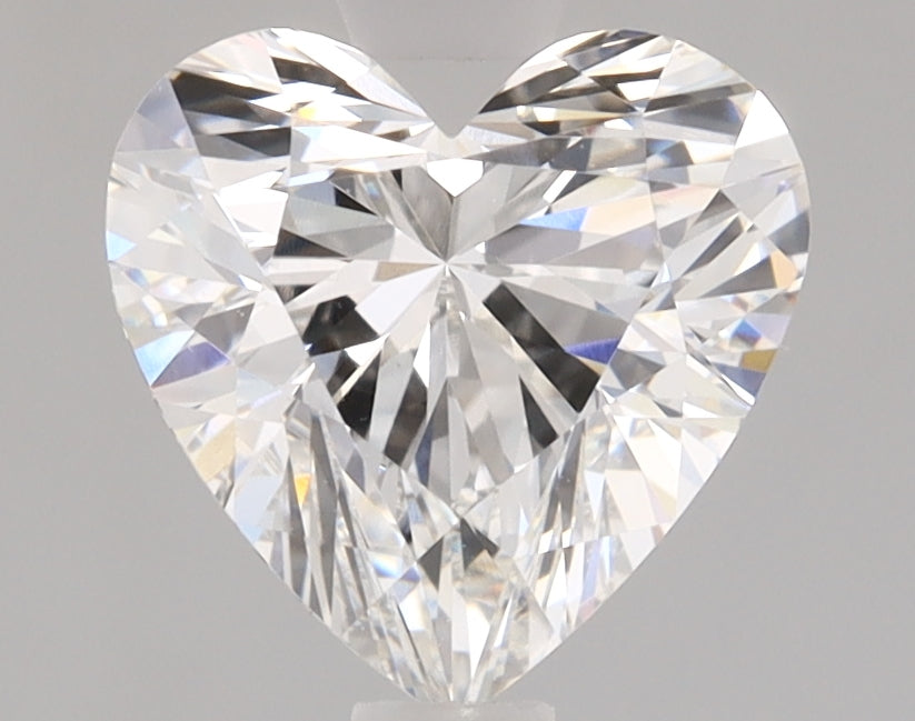 Heart Cut Diamond 1.26 Carat F Color VVS2 Clarity IGI 654420179