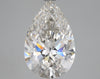 Pear Cut Diamond 4.01 Carat H Color VS2 Clarity IGI 605356591