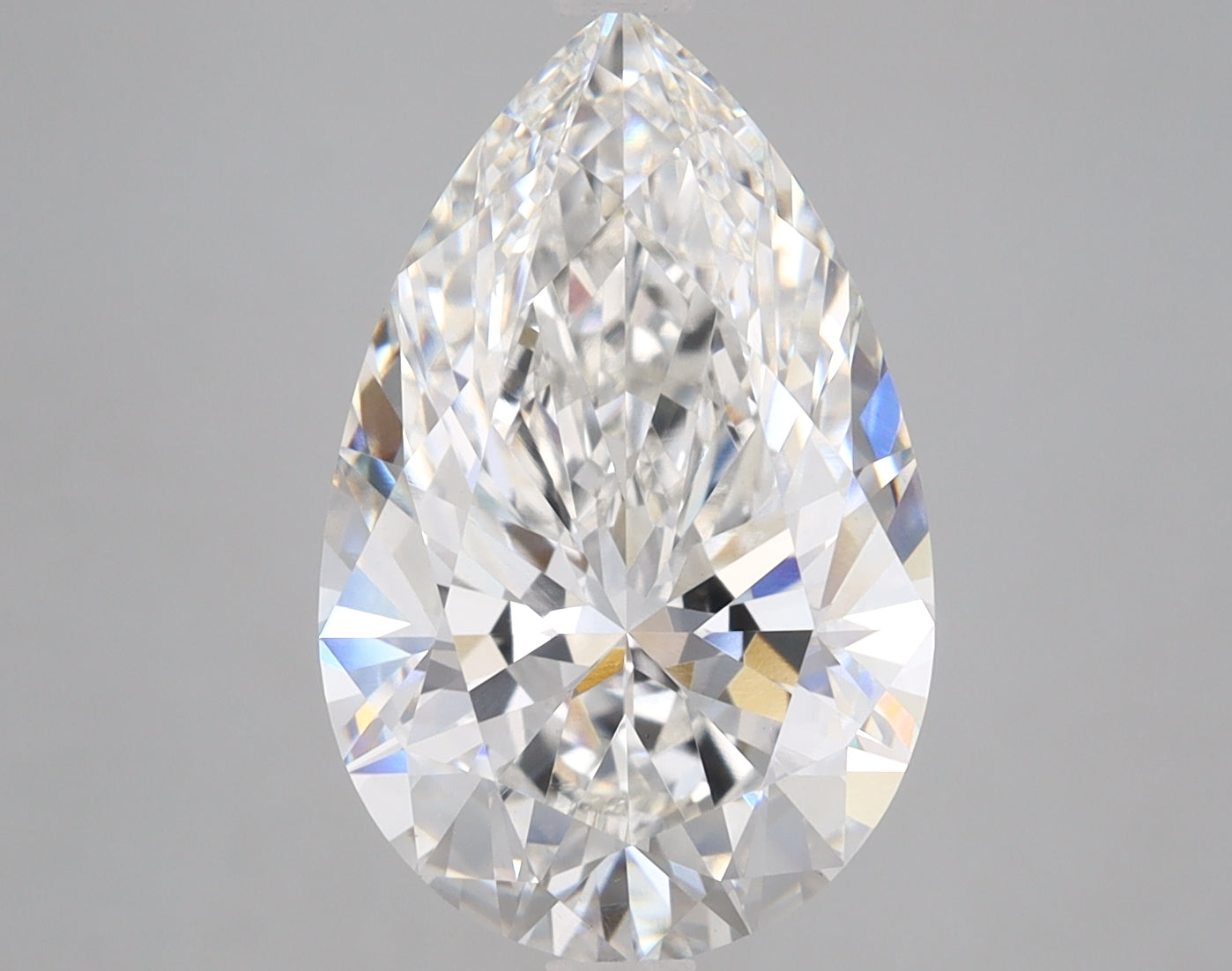 Pear Cut Diamond 5.13 Carat F Color VS1 Clarity IGI 603334307