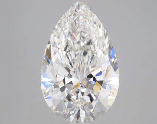 Pear Cut Diamond 5.13 Carat F Color VS1 Clarity IGI 603334307