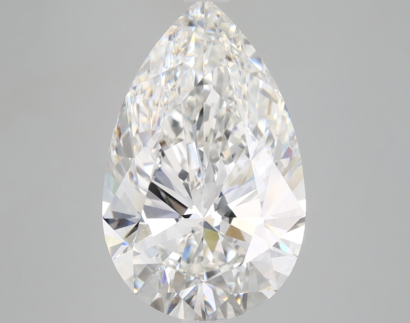 Pear Cut Diamond 5.22 Carat F Color VS1 Clarity IGI 592323906