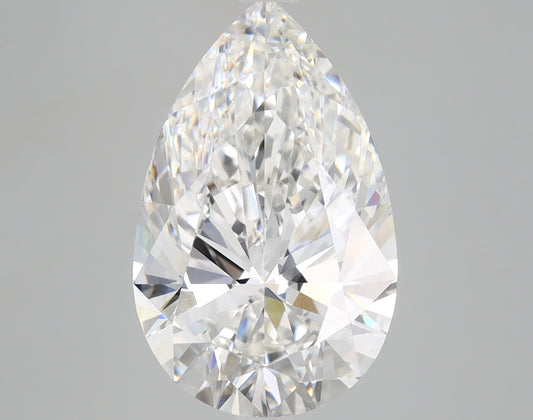 Pear Cut Diamond 5.22 Carat F Color VS1 Clarity IGI 592323906