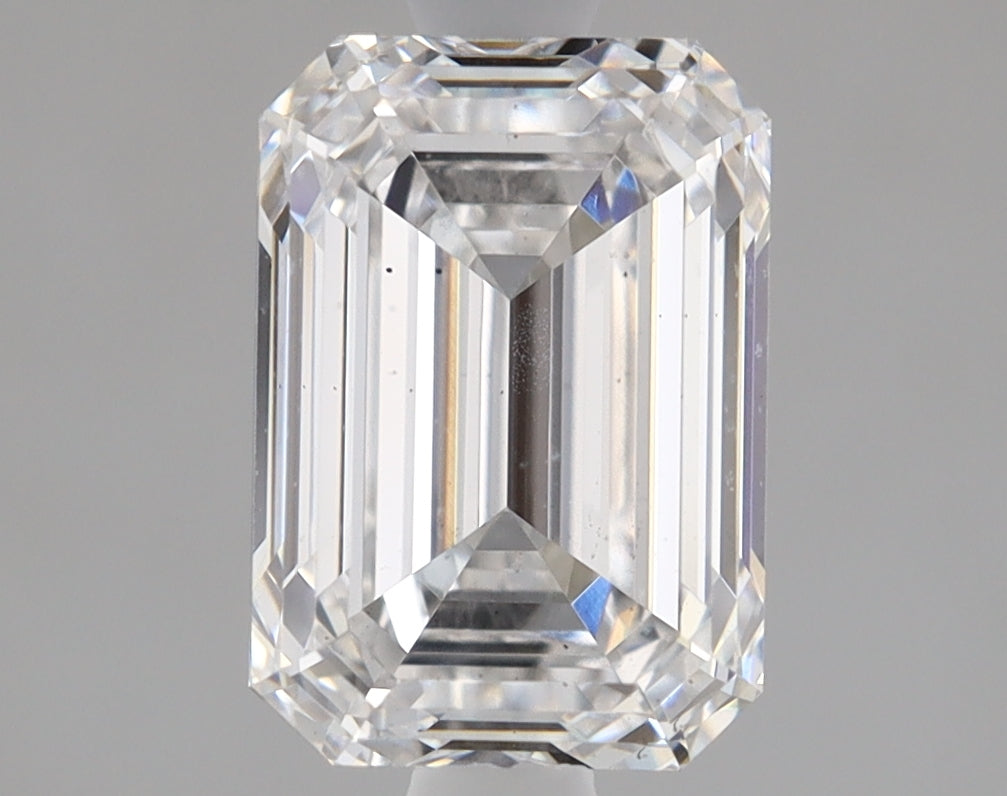 Emerald Cut Diamond 2.08 Carat E Color VS2 Clarity IGI 656478480