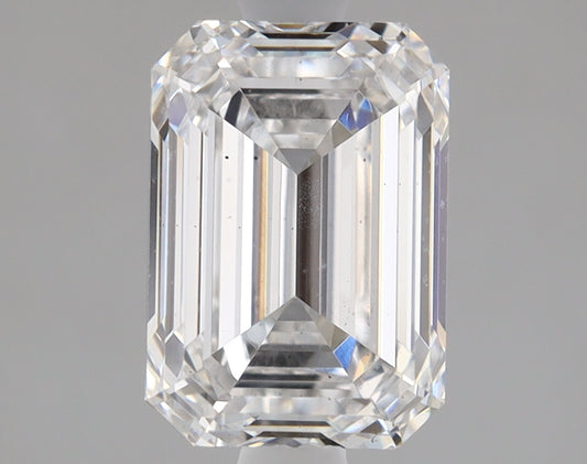 Emerald Cut Diamond 2.08 Carat E Color VS2 Clarity IGI 656478480