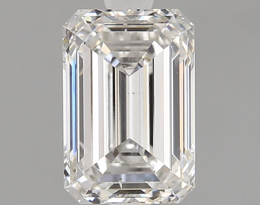 Emerald Cut Diamond 1.51 Carat E Color VS2 Clarity IGI 644447539