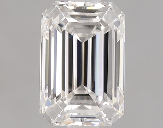 Emerald Cut Diamond 1.12 Carat E Color VVS2 Clarity IGI 620458501
