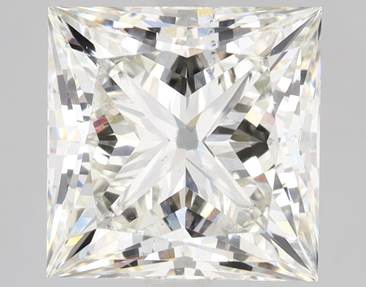 Princess Cut Diamond 4.21 Carat H Color VS2 Clarity IGI 595371937