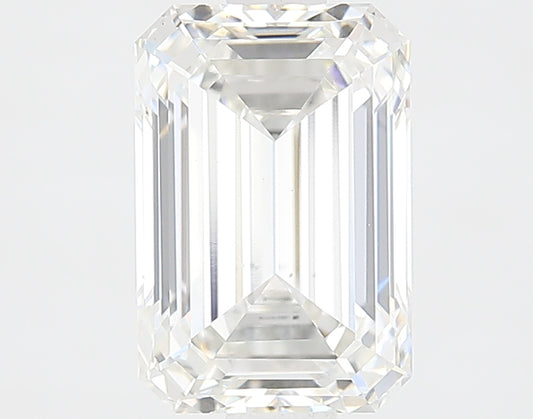 Emerald Cut Diamond 1.81 Carat F Color VVS2 Clarity IGI 627411776