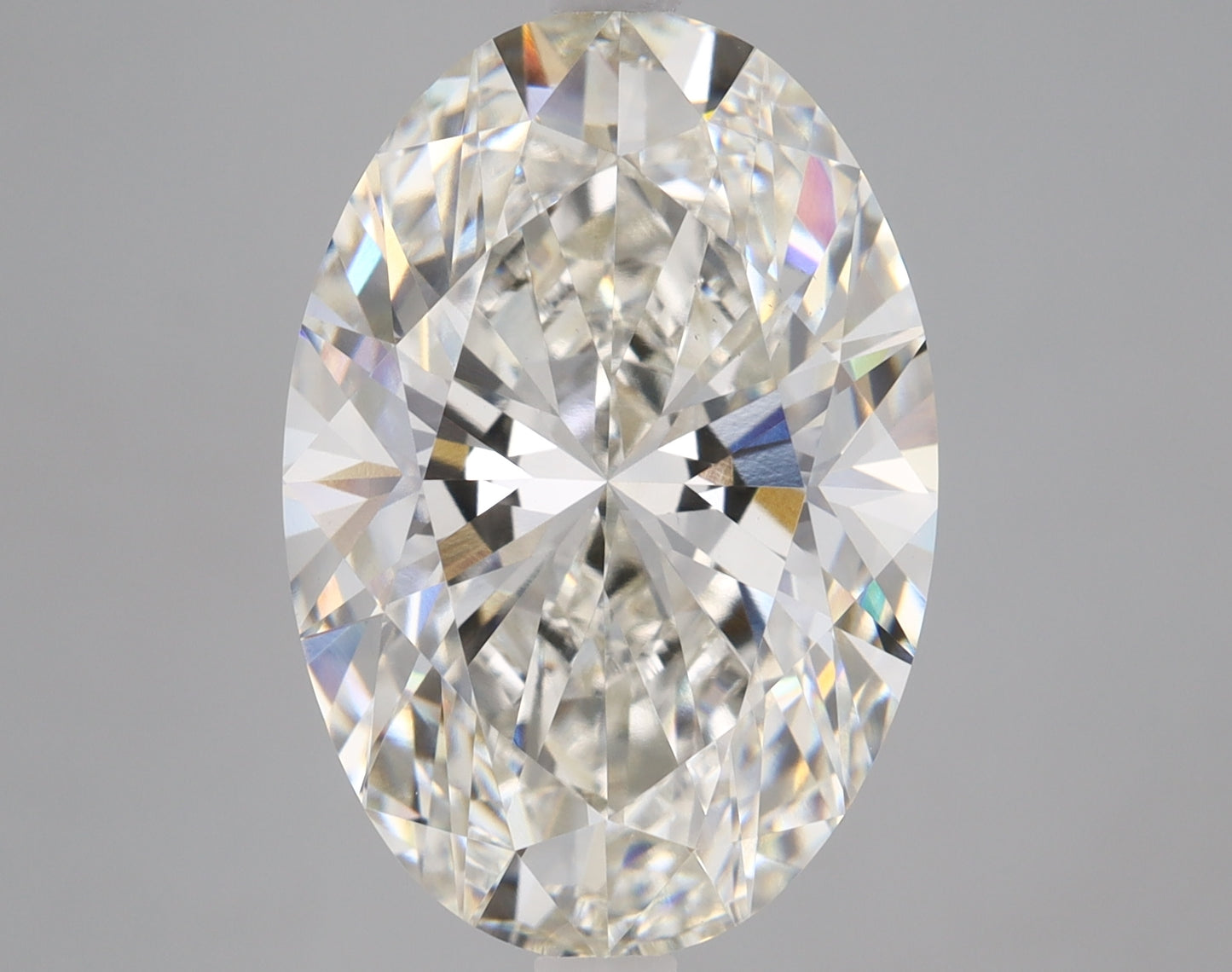 Oval Cut Diamond 6.41 Carat H Color VS1 Clarity IGI 602322040