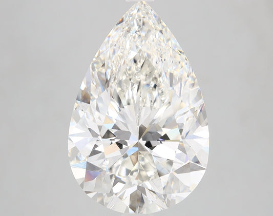 Pear Cut Diamond 4.01 Carat G Color VS2 Clarity IGI 582366879