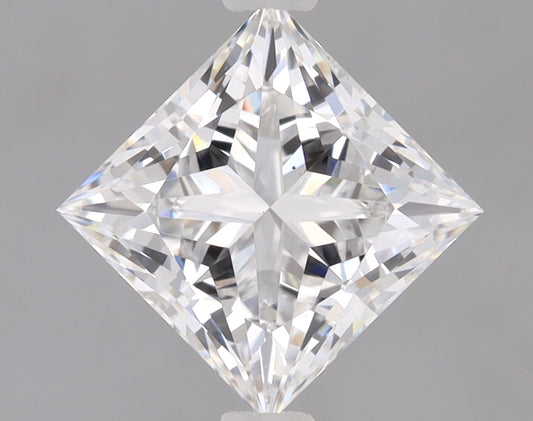 Princess Cut Diamond 1.6 Carat E Color VS2 Clarity IGI 646474582