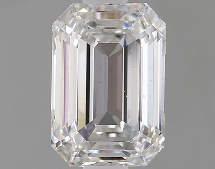 Emerald Cut Diamond 1.51 Carat E Color VS2 Clarity IGI 644447574