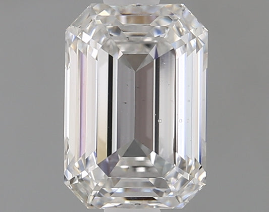 Emerald Cut Diamond 1.51 Carat E Color VS2 Clarity IGI 644447574