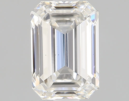 Emerald Cut Diamond 1.1 Carat H Color VS1 Clarity IGI 581334244