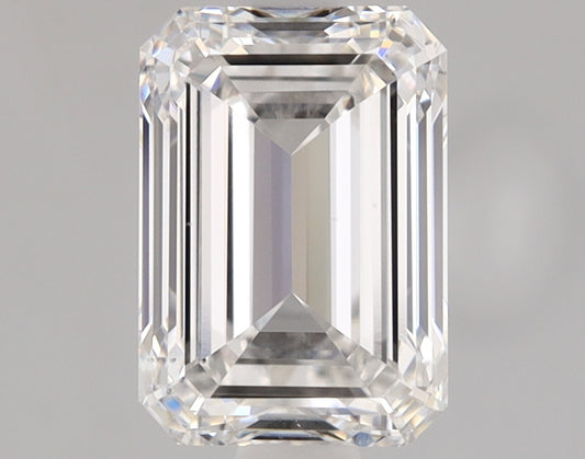 Emerald Cut Diamond 1.5 Carat F Color VS1 Clarity IGI 654420234