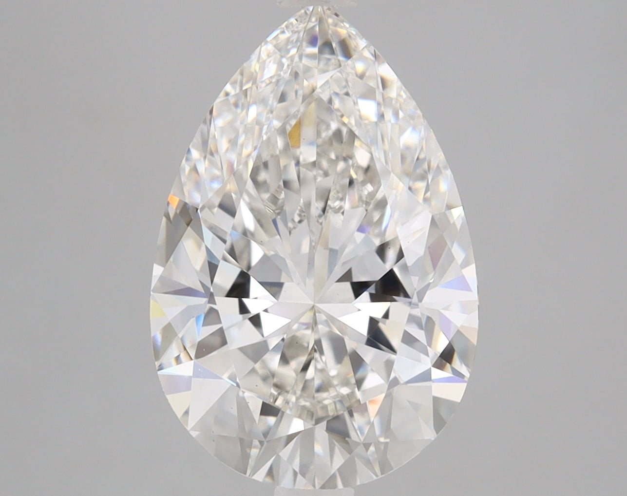 Pear Cut Diamond 4.25 Carat G Color VS1 Clarity IGI 602312881