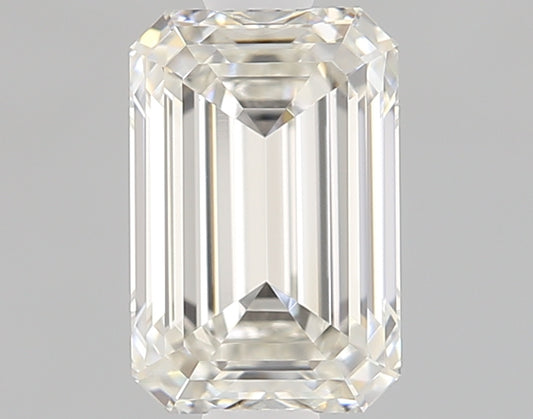Emerald Cut Diamond 1.09 Carat H Color VVS2 Clarity IGI 582370186