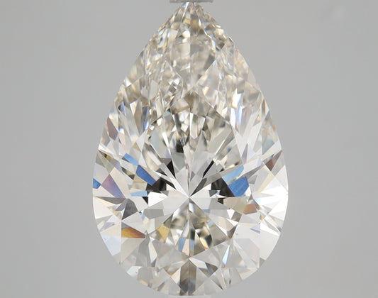 Pear Cut Diamond 4.31 Carat H Color VS1 Clarity IGI 592323954