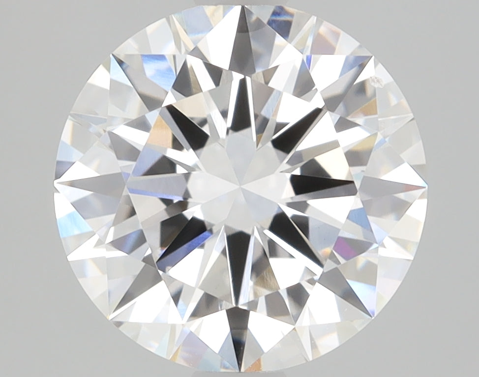 Round Cut Diamond 2.01 Carat E Color VS2 Clarity IGI 735528038